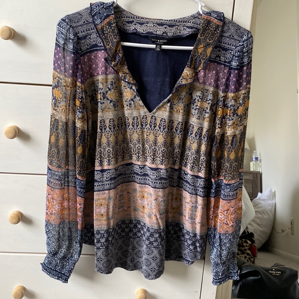 Lucky brand size small blouse